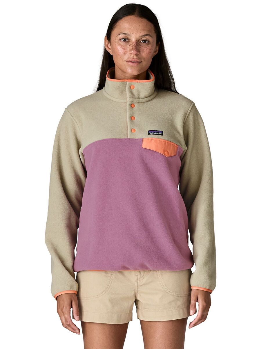 Patagonia Women's Lightweight Synchilla Snap-T Pullover, light violet - Bild 2