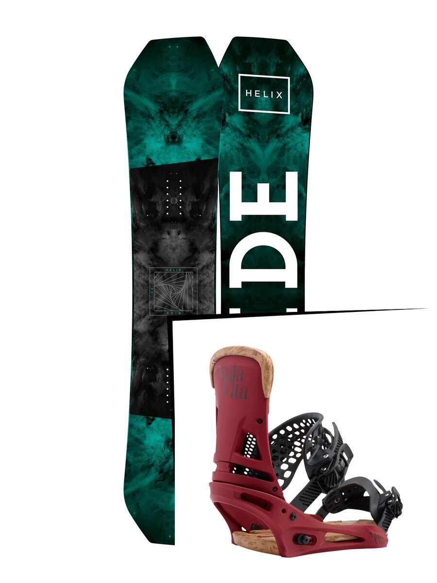 Set: Ride Helix 2017 + Burton Malavita (1712855S) - Bild 1