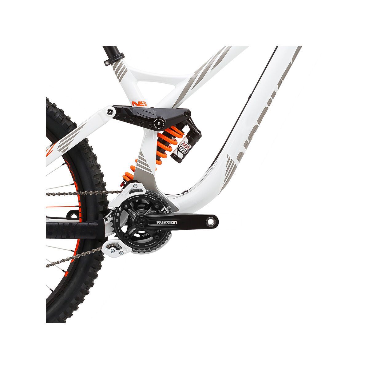 NS Bikes Fuzz 2, white/red - Bild 3