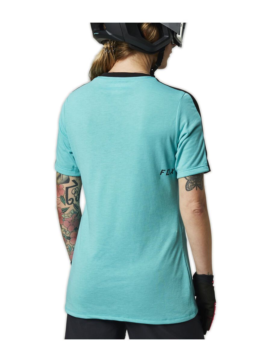 Fox Womens Ranger Drirelease SS Jersey, teal - Bild 4