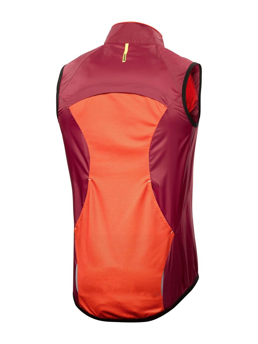 Mavic Aksium Vest, red/george orange-x - Bild 2