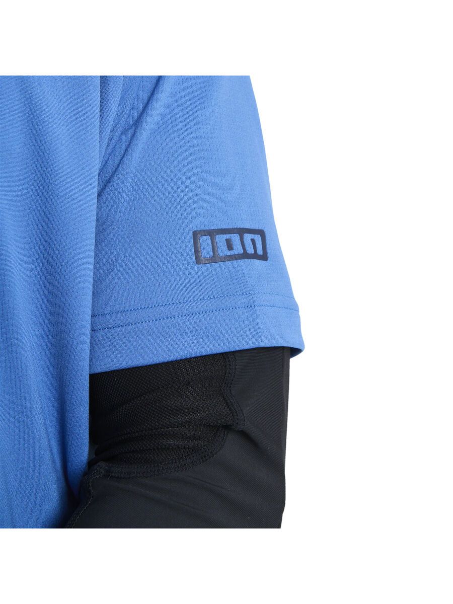 ION MTB Jersey Traze Short Sleeve Men, pacific-blue - Bild 4