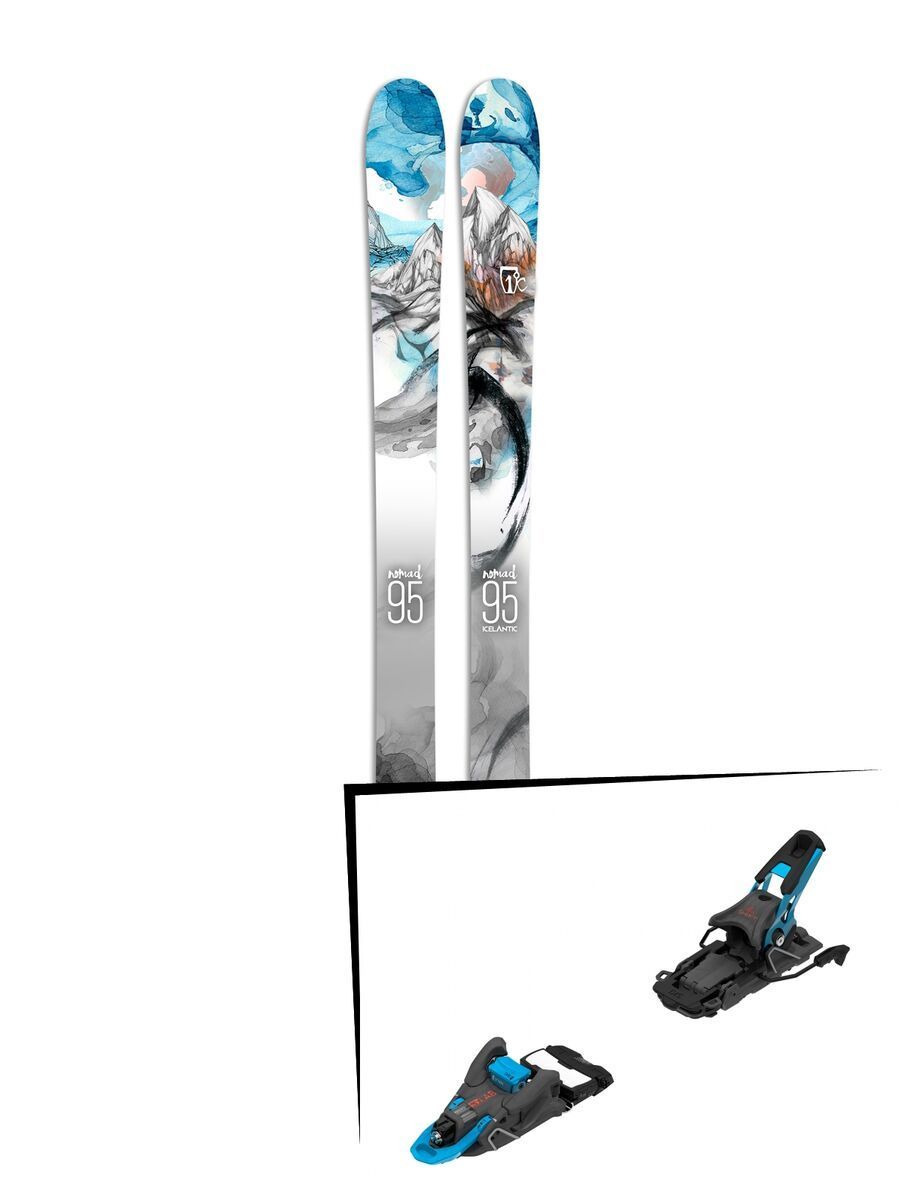 Set: Icelantic Nomad 95 2017 + Salomon S/Lab Shift MNC (2212364) - Bild 1