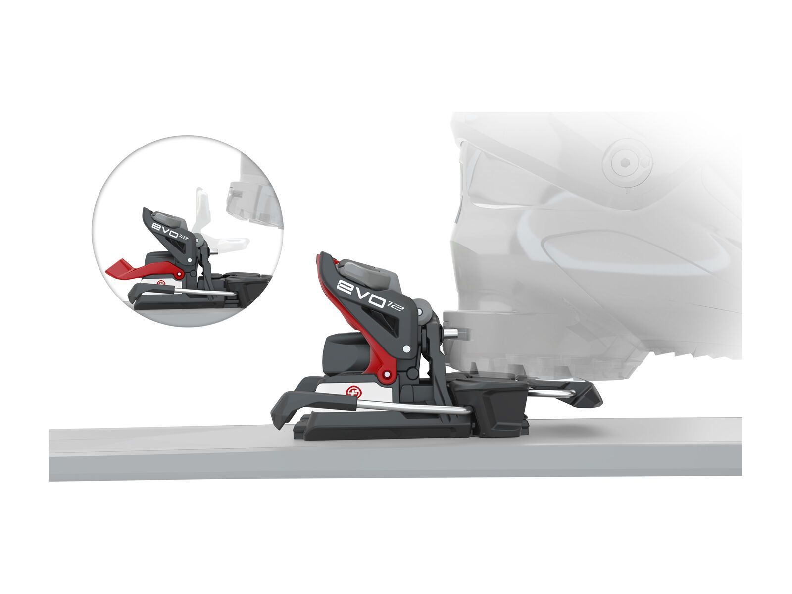 Fritschi Vipec Evo 12 - 110 mm, linden green/purple red/black - Bild 12