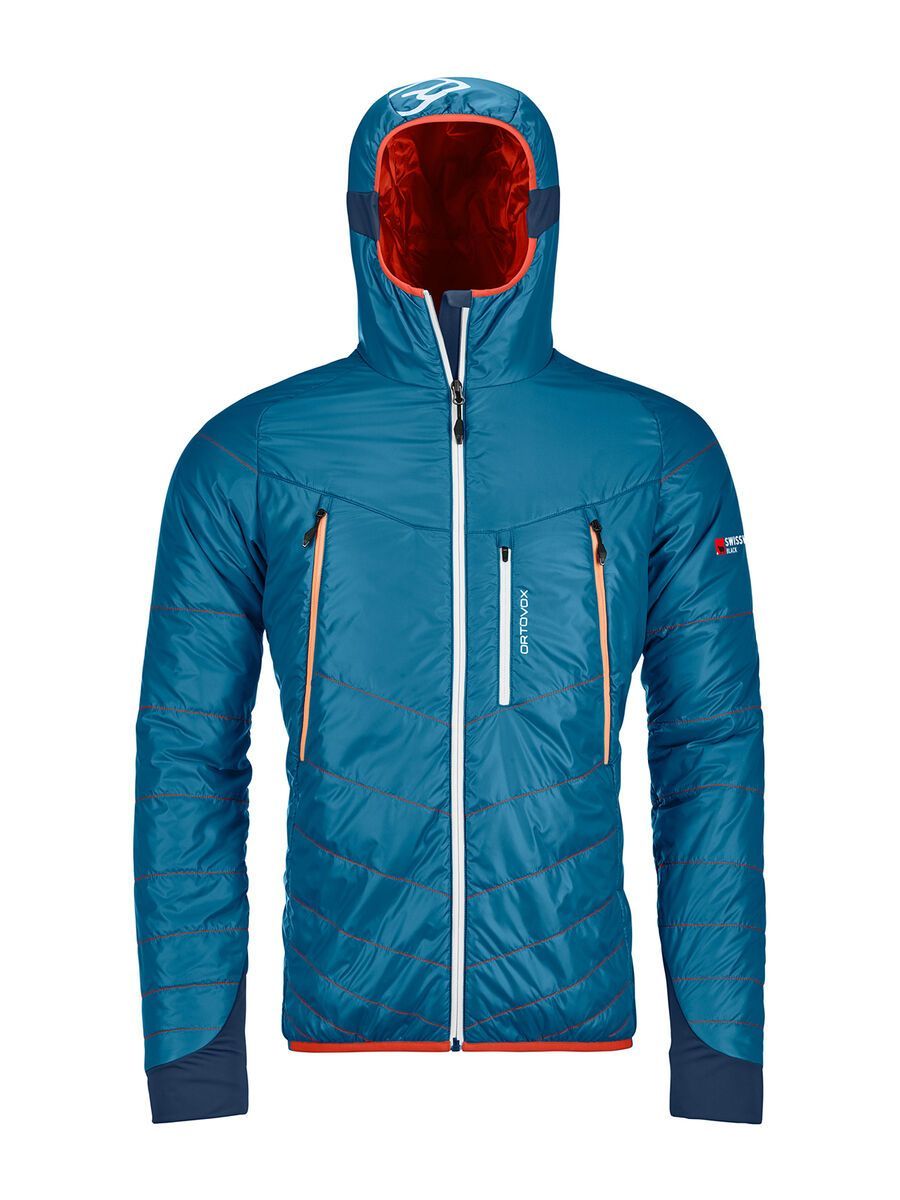 Ortovox Swisswool Light Tec Piz Boè Jacket M, blue sea - Bild 1