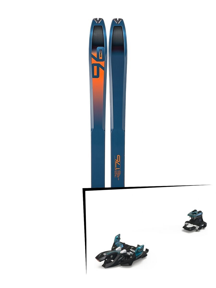 Set: Dynafit Tour 96 2018 + Marker Alpinist 9 black/turquoise - Bild 1
