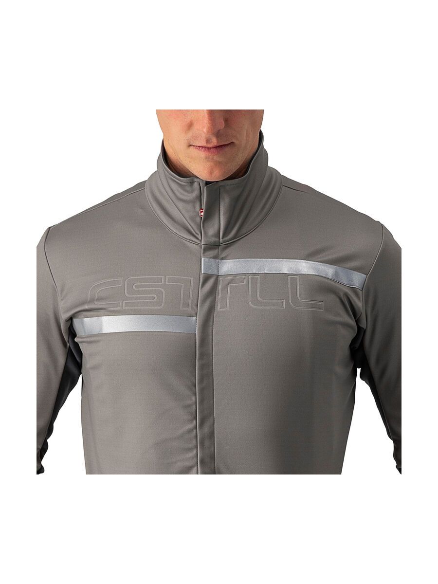 Castelli Transition 2 Jacket, nickel gray/dark gray-silver reflex - Bild 5