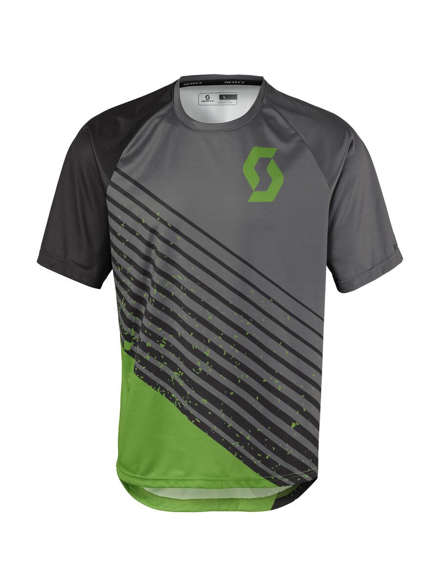 Scott Trail 30 S/SL Shirt, dark grey/online green - Bild 1