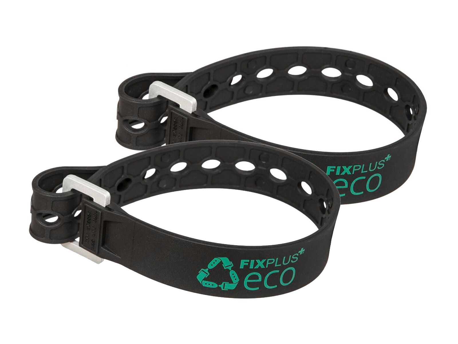 Fixplus Recycling Strap 35 cm - 2er Pack, black - Bild 1