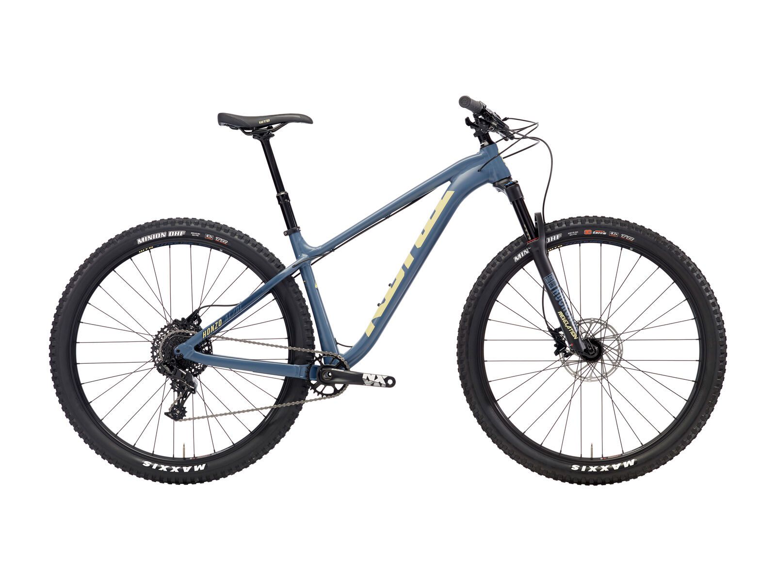 Kona Honzo AL/DL, matt midnight blue w/ dark blue & yellow decals - Bild 1