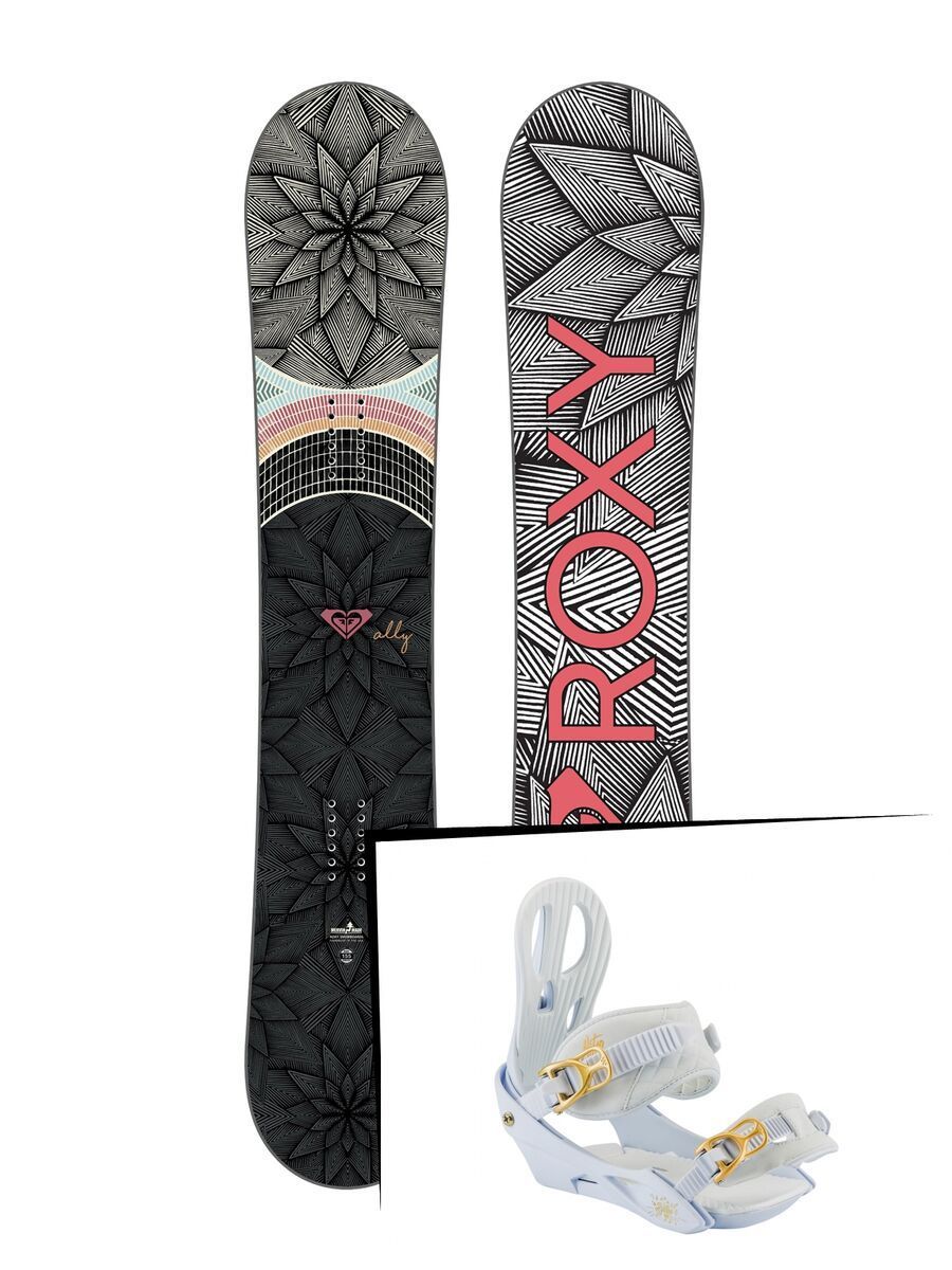 Set: Roxy Ally 2019 + Nitro Rythm white gold - Bild 1