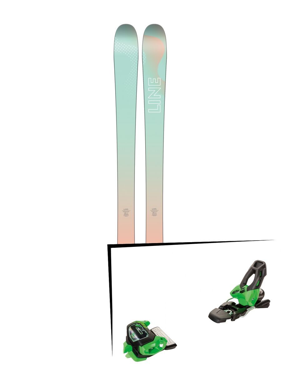 Set: Line Soulmate 86 2018 + Tyrolia Attack² 11 GW green - Bild 1