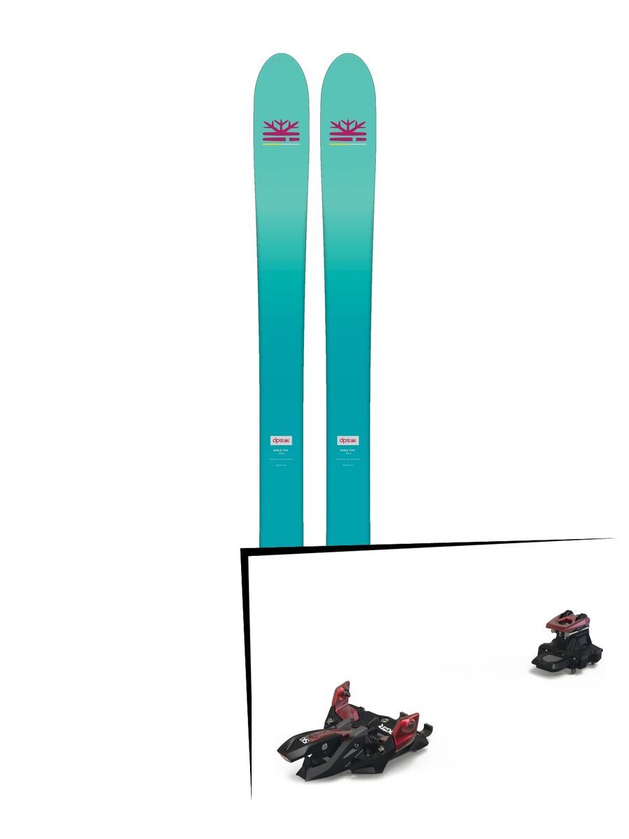 Set: DPS Skis Nina F99 2018 + Marker Alpinist 12 (2319300) - Bild 1