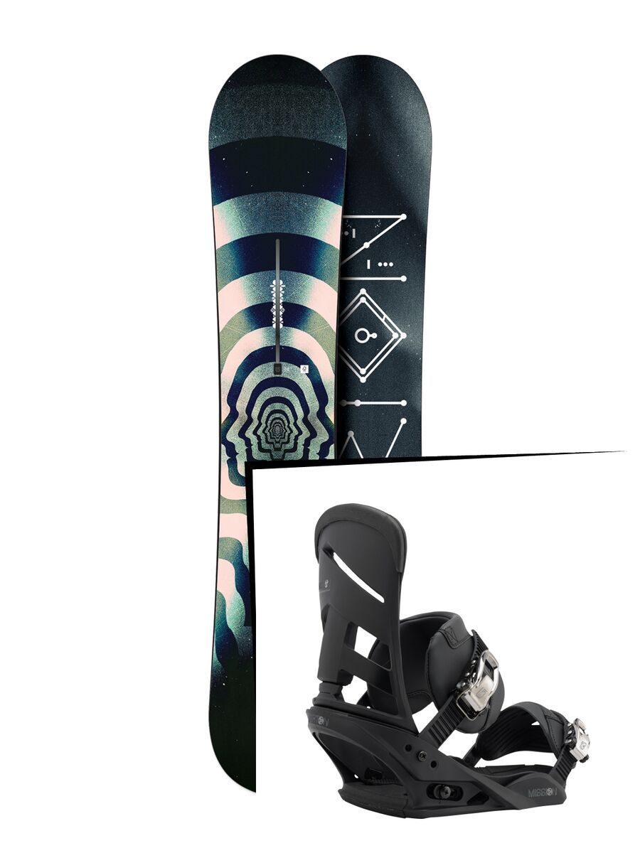 Set: Burton TWC Pro 2017 +  Mission (1712873S) - Bild 1