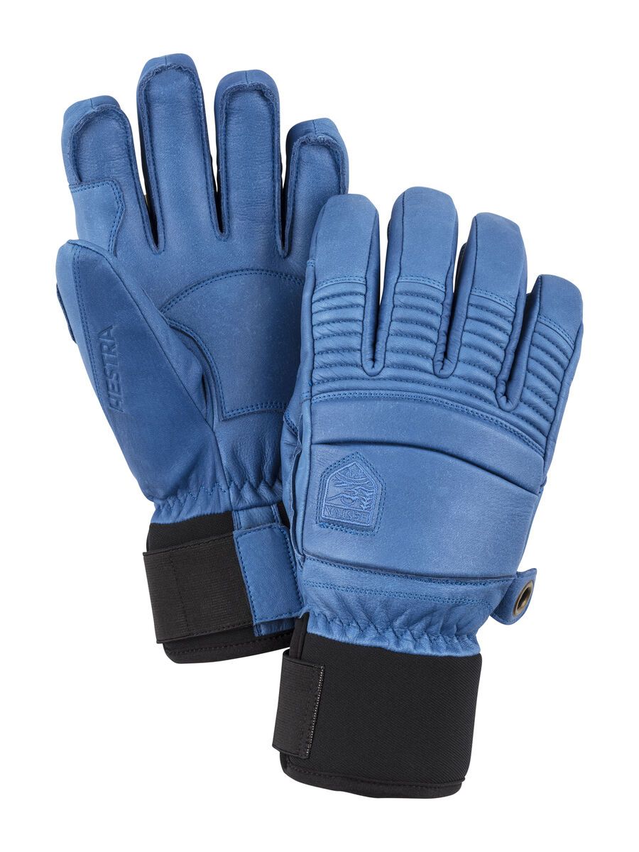 Hestra Leather Fall Line 5 Finger, royalblau - Bild 1