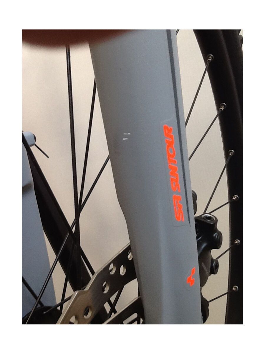 *** 2. Wahl *** Cube Nature 2017, grey´n´ flashorange - Fitnessbike | Größe 58 cm - Bild 3