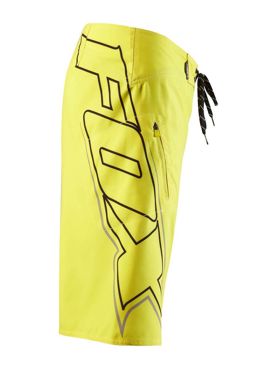 Fox V3 Boardshort, Day Glo Yellow - Bild 3
