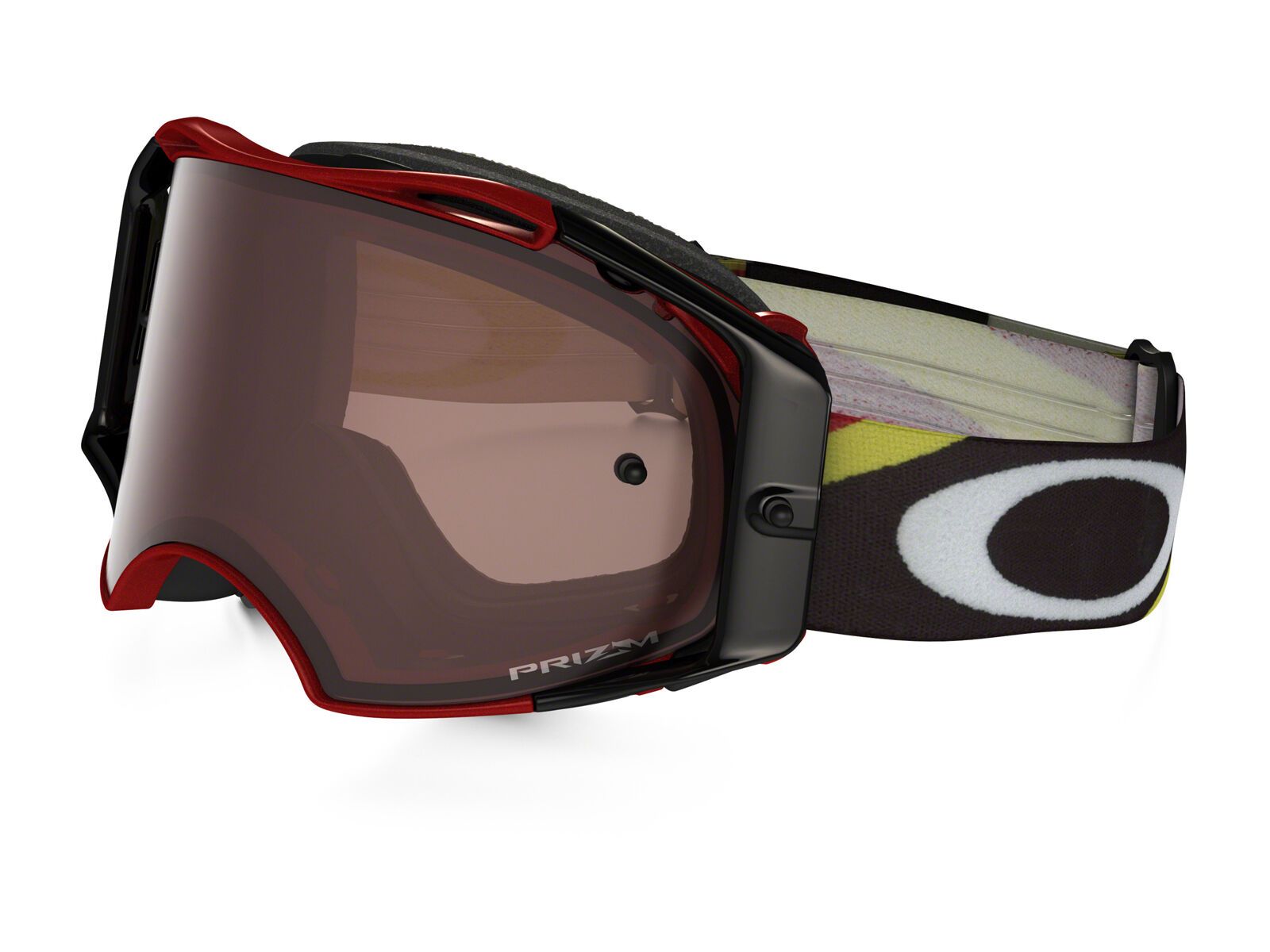 Oakley Airbrake MX Prizm Heritage Racer, heritage racer red/Lens: prizm mx black - Bild 2