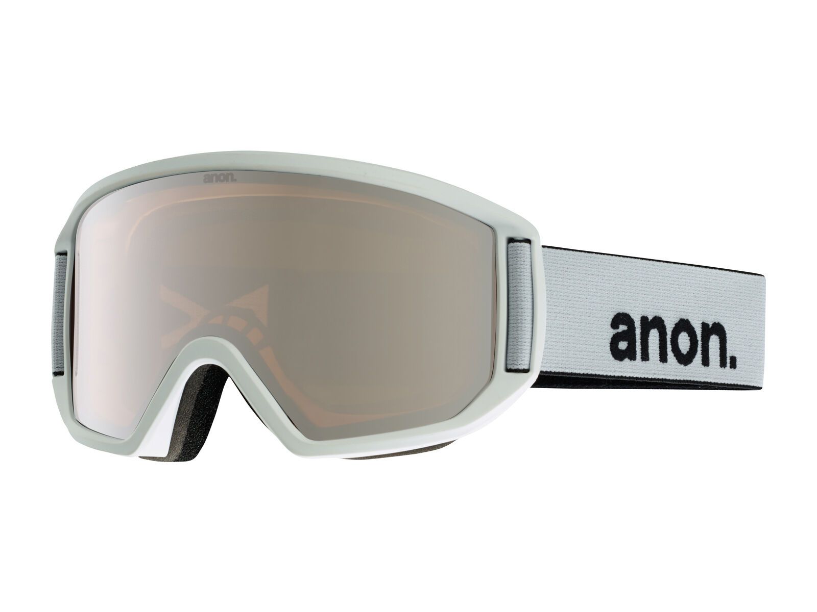 Anon Relapse + Spare Lens, white/silver amber - Bild 2