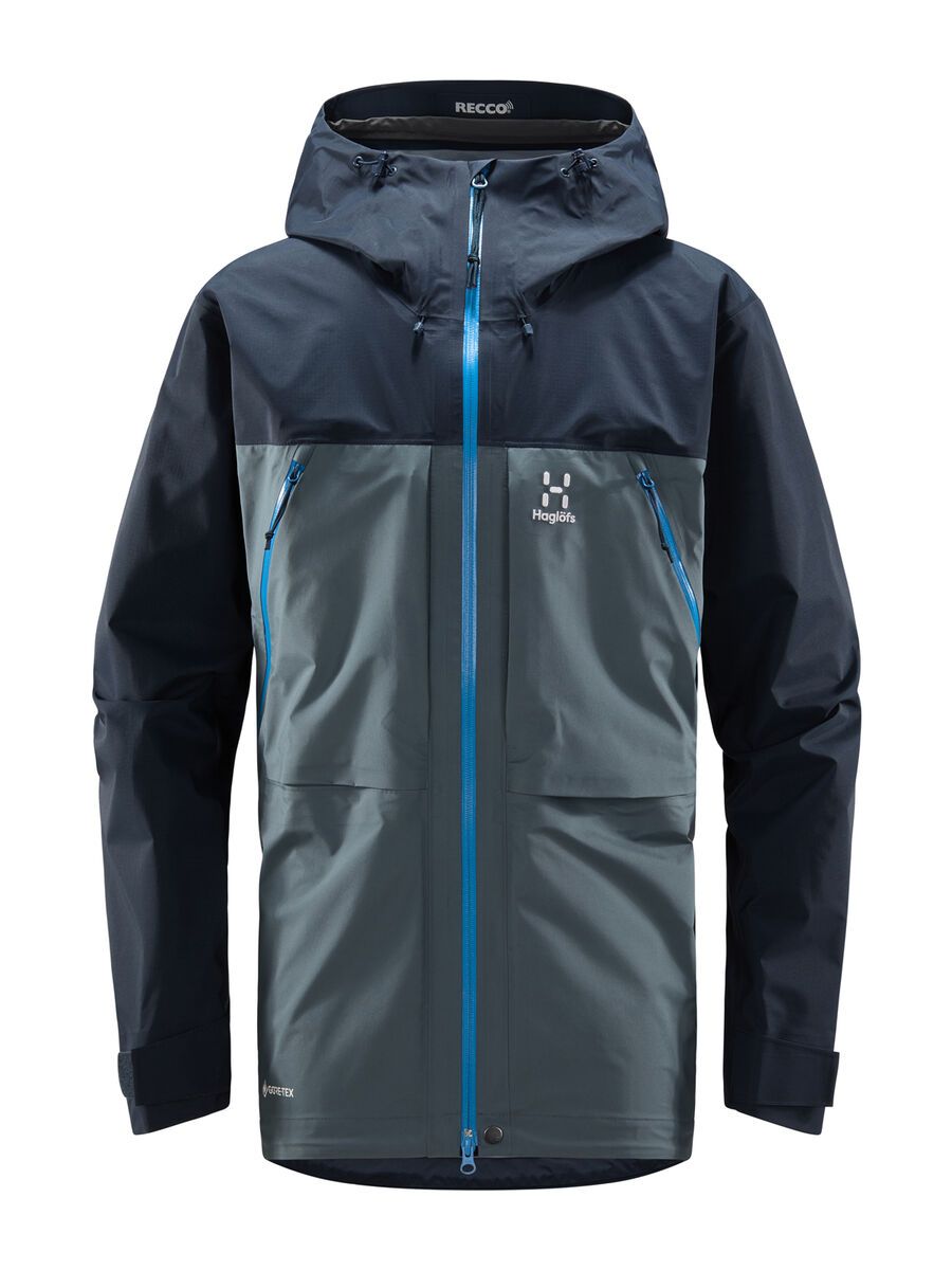 Haglöfs Vassi Touring GTX Jacket Men, steel blue/tarn blue - Bild 1