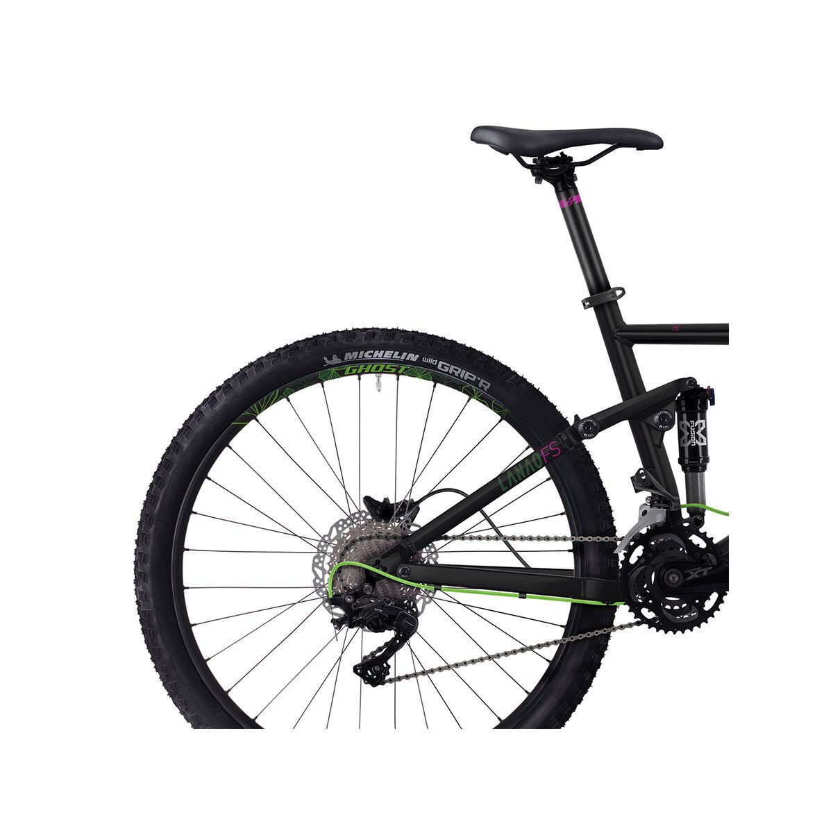 Ghost Lanao FS 3 AL, night black/riot green/fuchsia pink - Bild 5