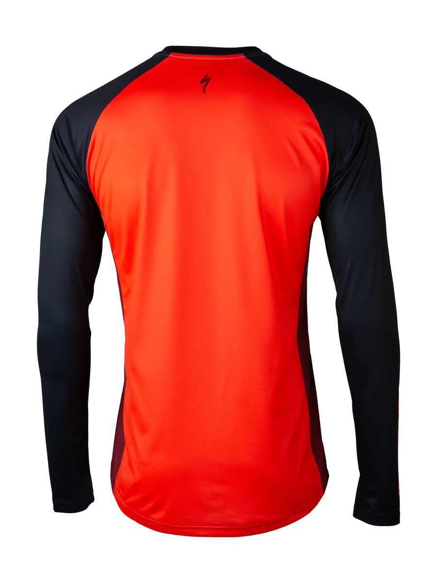 Specialized Demo Pro Longsleeve Jersey, rocket red/crimson block - Bild 3