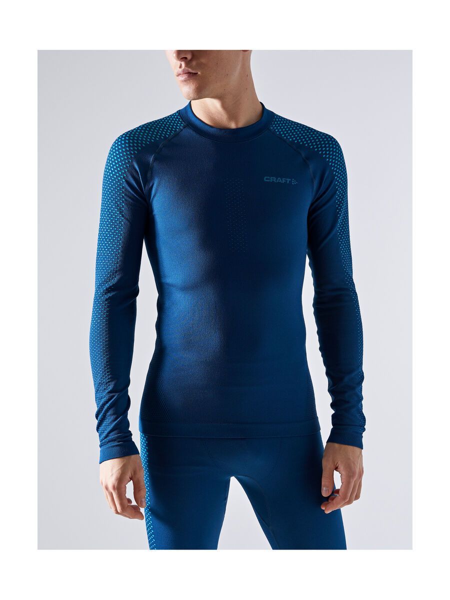 Craft Adv Warm Fuseknit Intensity LS M, beat/lazer - Bild 3