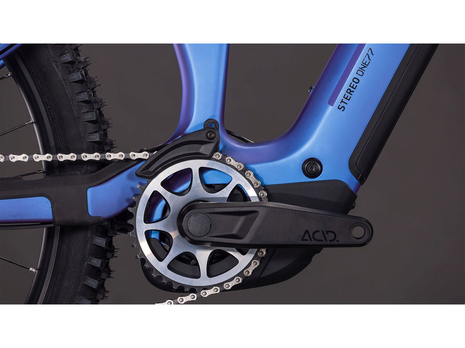 Cube Stereo Hybrid One77 HPC SLX 800, blueiris´n´black - Bild 5