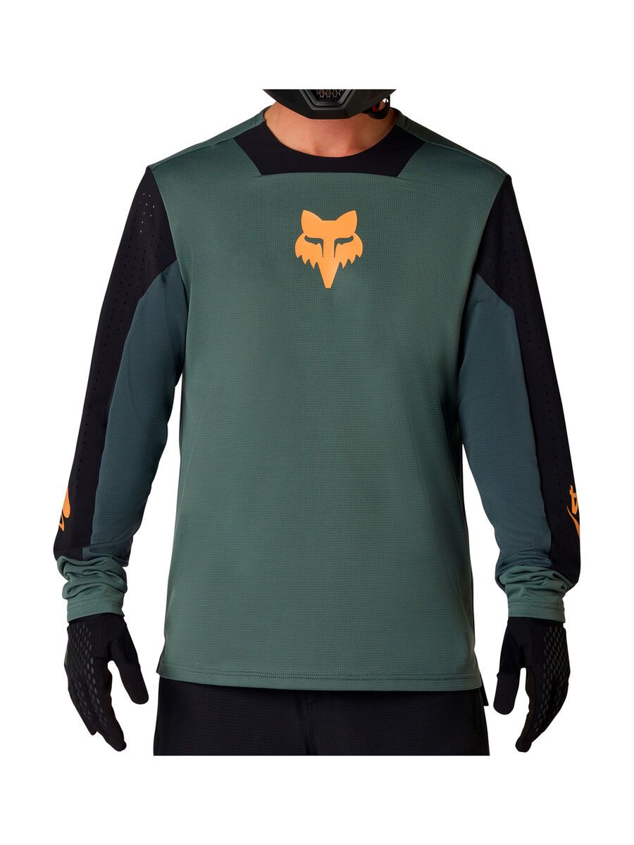 Fox Defend Long Sleeve Jersey Creation, sage - Bild 1