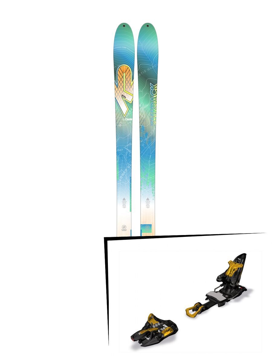 K2 SKI Set: Talkback 82 ECOre 2016 + Marker Kingpin 10 - Bild 1