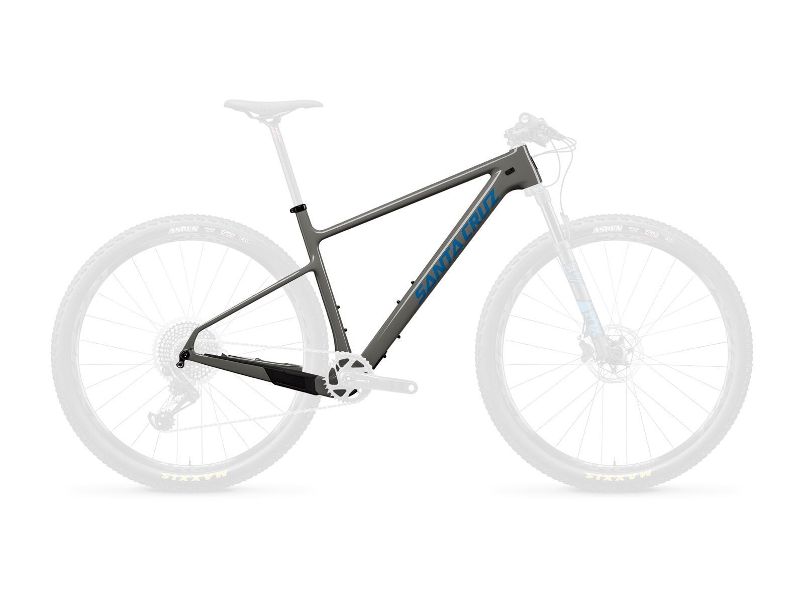 Santa Cruz Highball CC Frameset, primer and wc blue - Bild 1