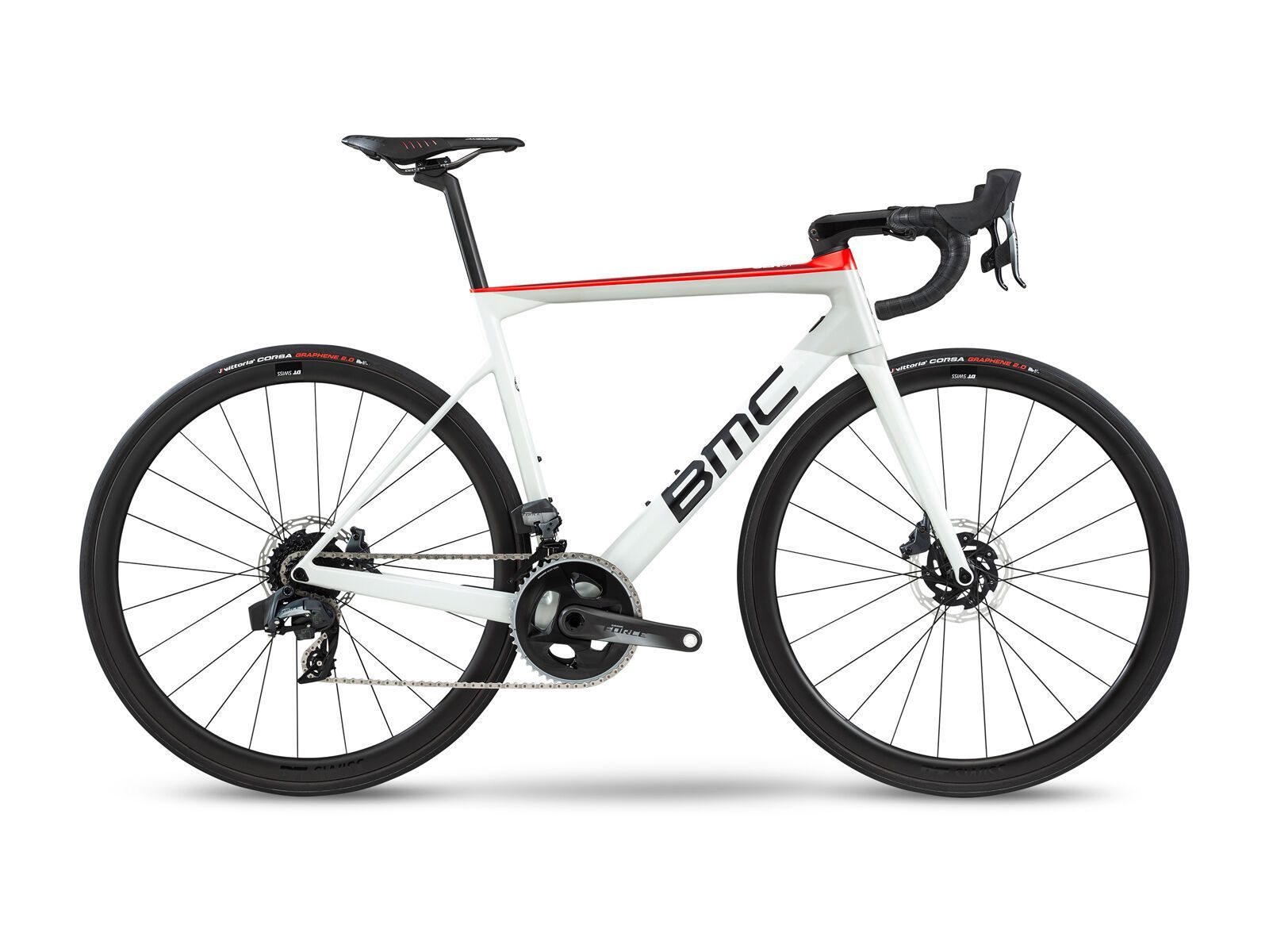 BMC Teammachine SLR01 Disc Three, off white & super red - Bild 1