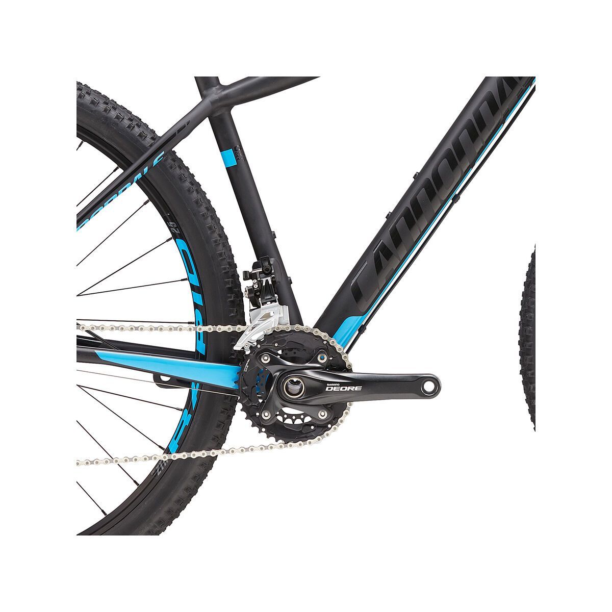 Cannondale F-SI 2 29, jet black w/ nearly black and ultra blue, matte - Bild 3