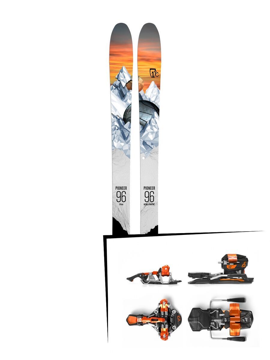 Set: Icelantic Pioneer 96 2018 + G3 Ion 12 - Bild 1