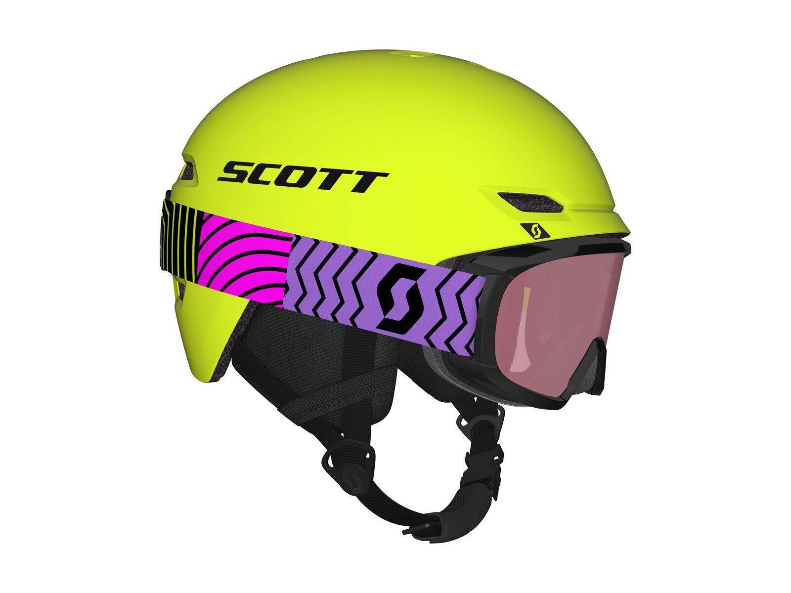 Scott Keeper 2 + Junior Witty Skibrille, neon yellow - Bild 1
