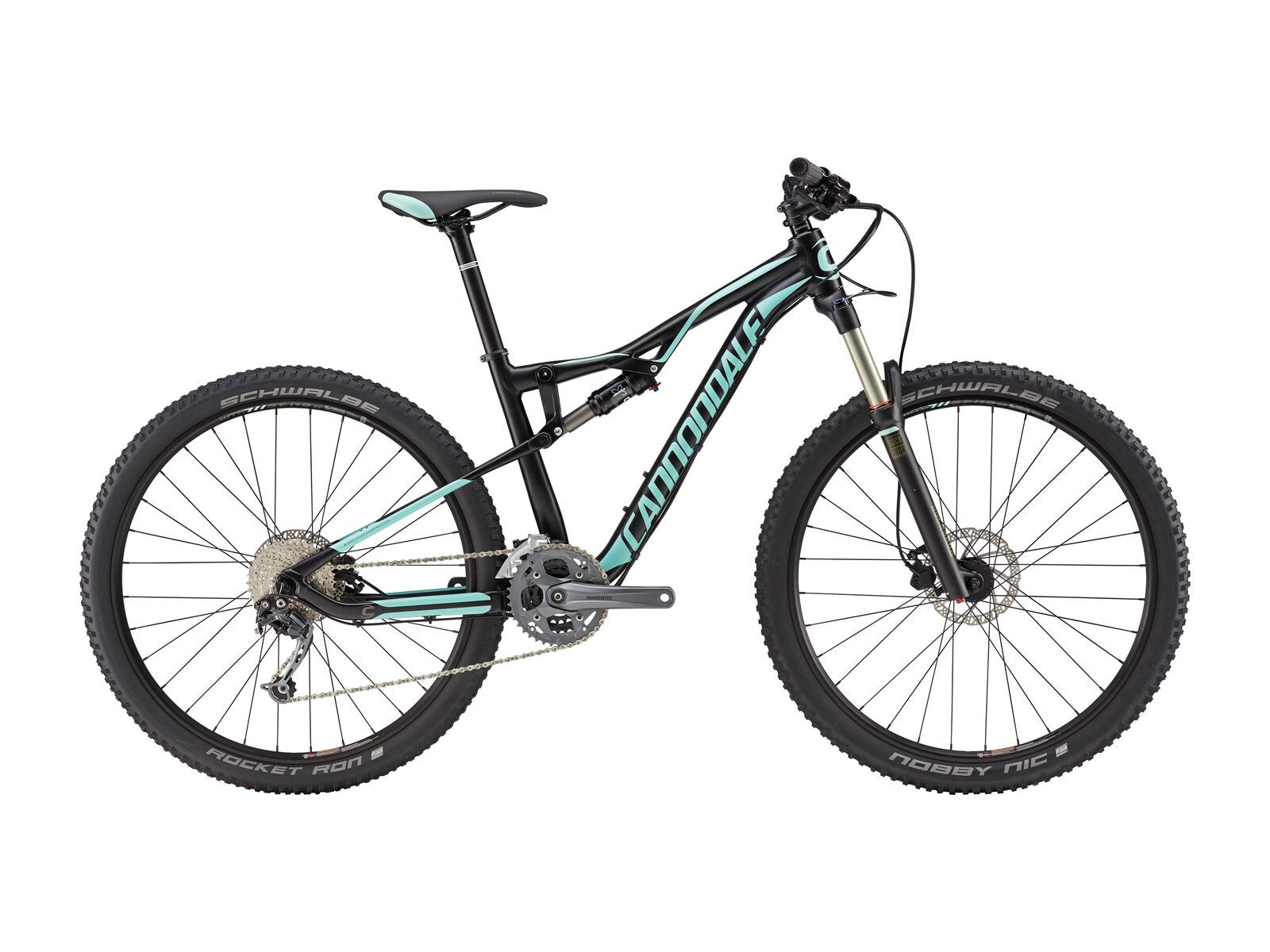 Cannondale Habit Women's 2, jet black w/ linen, tree frog, matte - Bild 1