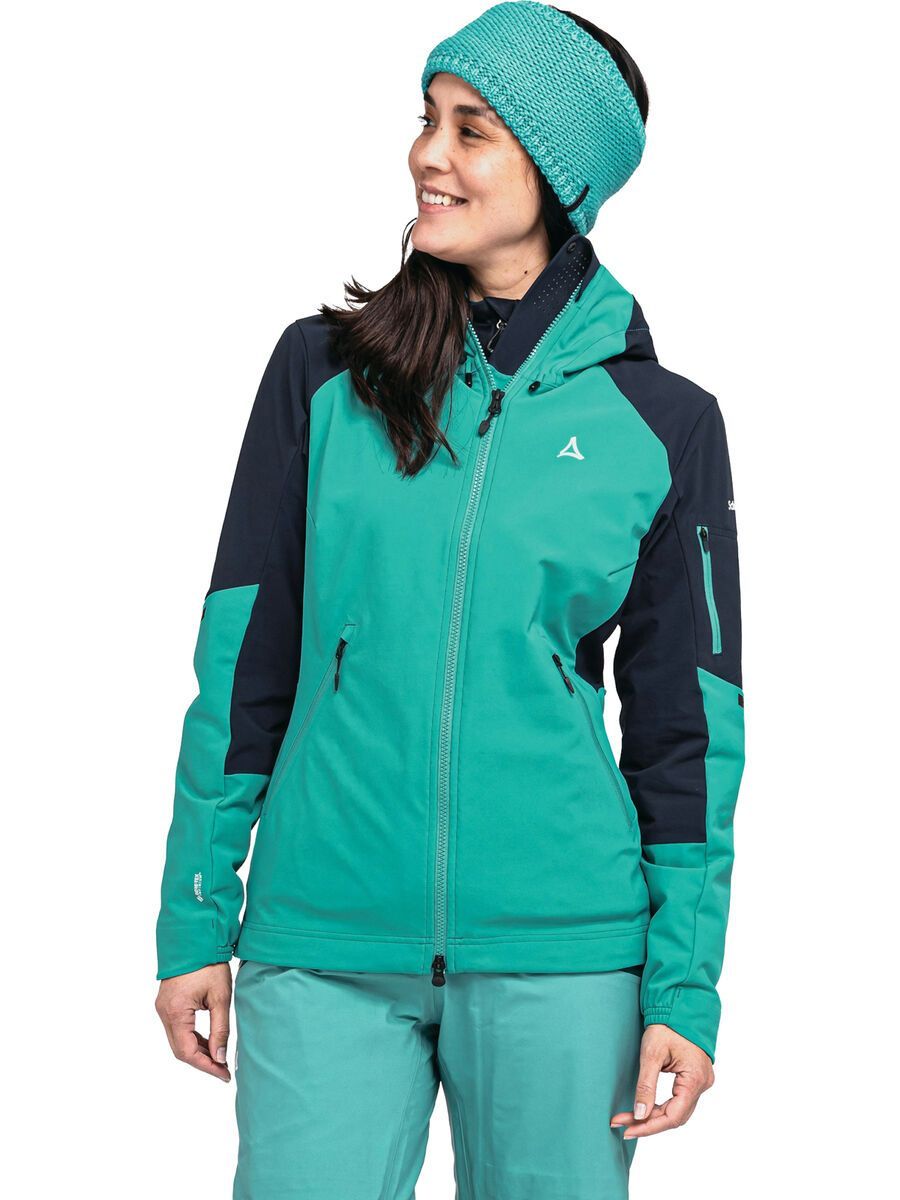 Schöffel Softshell Jacket Kals L, spectra green - Bild 3