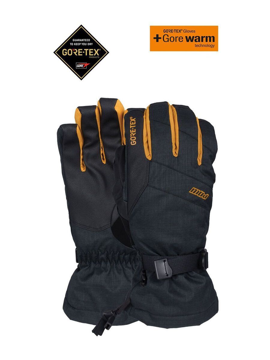 POW Gloves Warner Gore-Tex Long Glove, tobacco - Bild 2