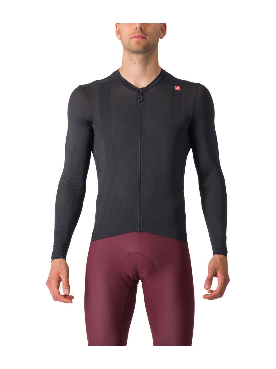 Castelli Espresso LS Jersey, light black/dark gray - Bild 1
