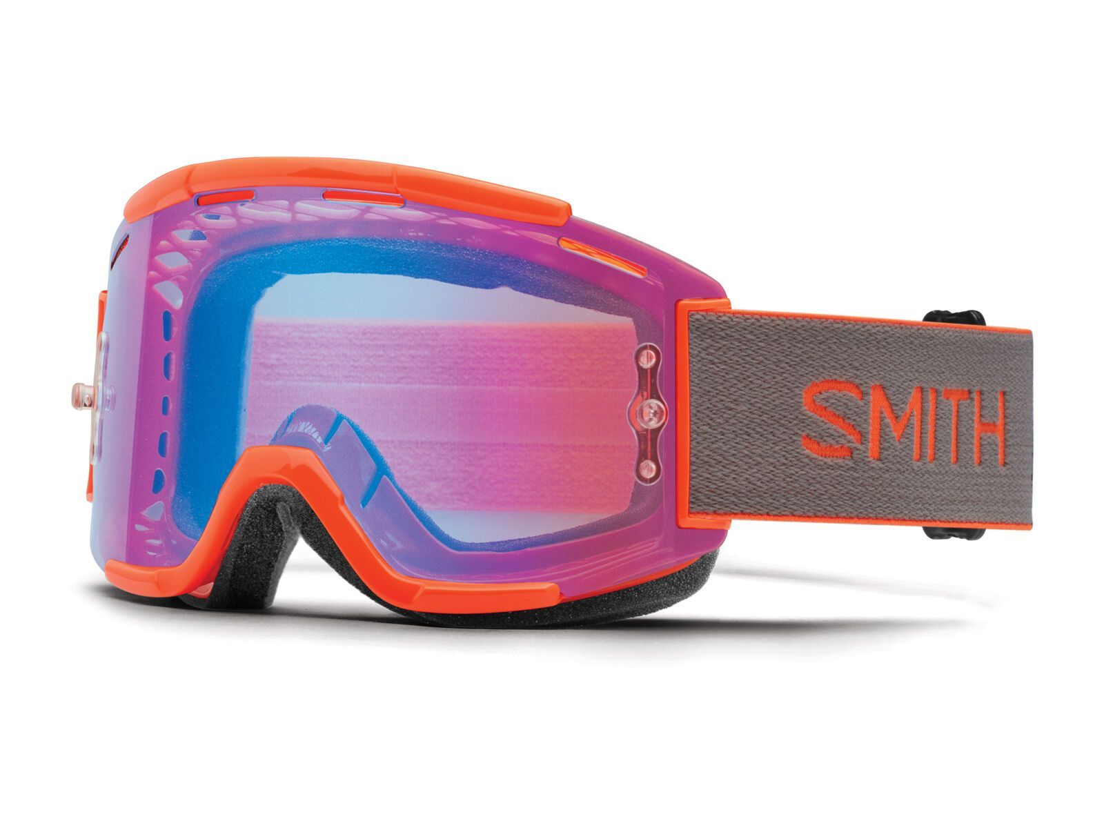 Smith Squad MTB inkl. Wechselscheibe, neon orange/Lens: contrast rose flash - Bild 1