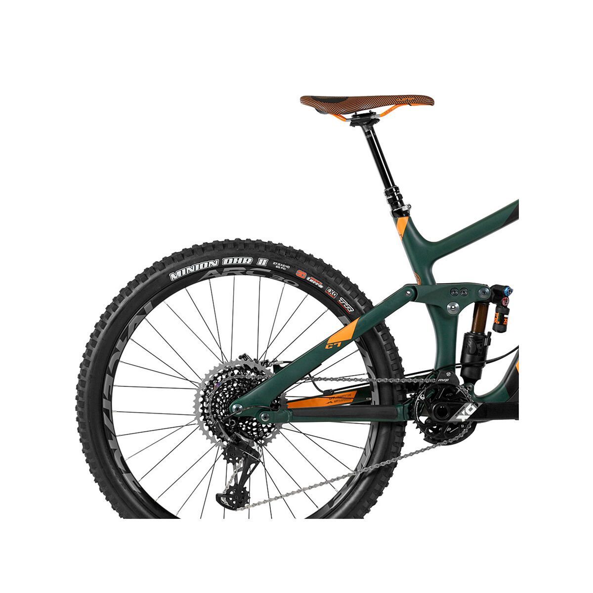 Norco Range C 7.1, darkgreen/black/orange - Bild 5