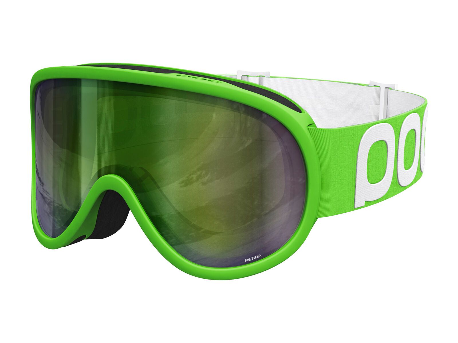 POC Retina, iodine green/Lens: persimmon green mirror - Bild 1