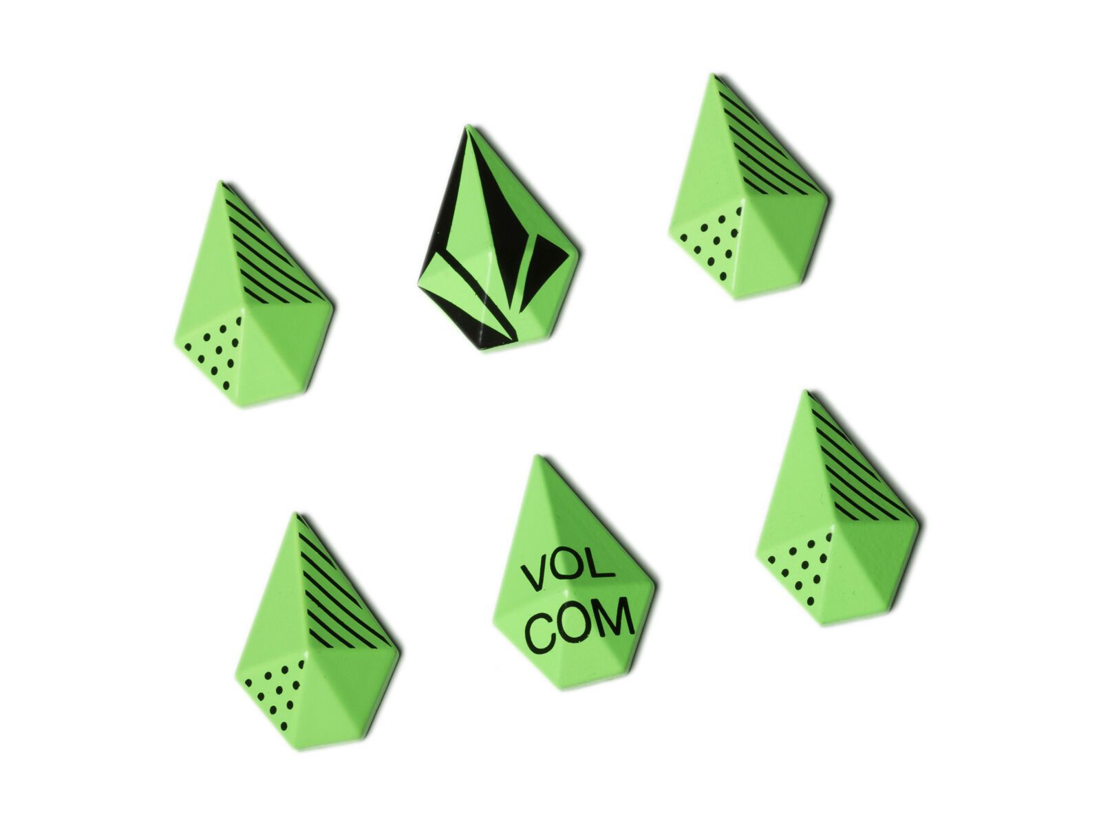 Volcom Stone Studs Stomp Pad, Electric Green - Bild 1