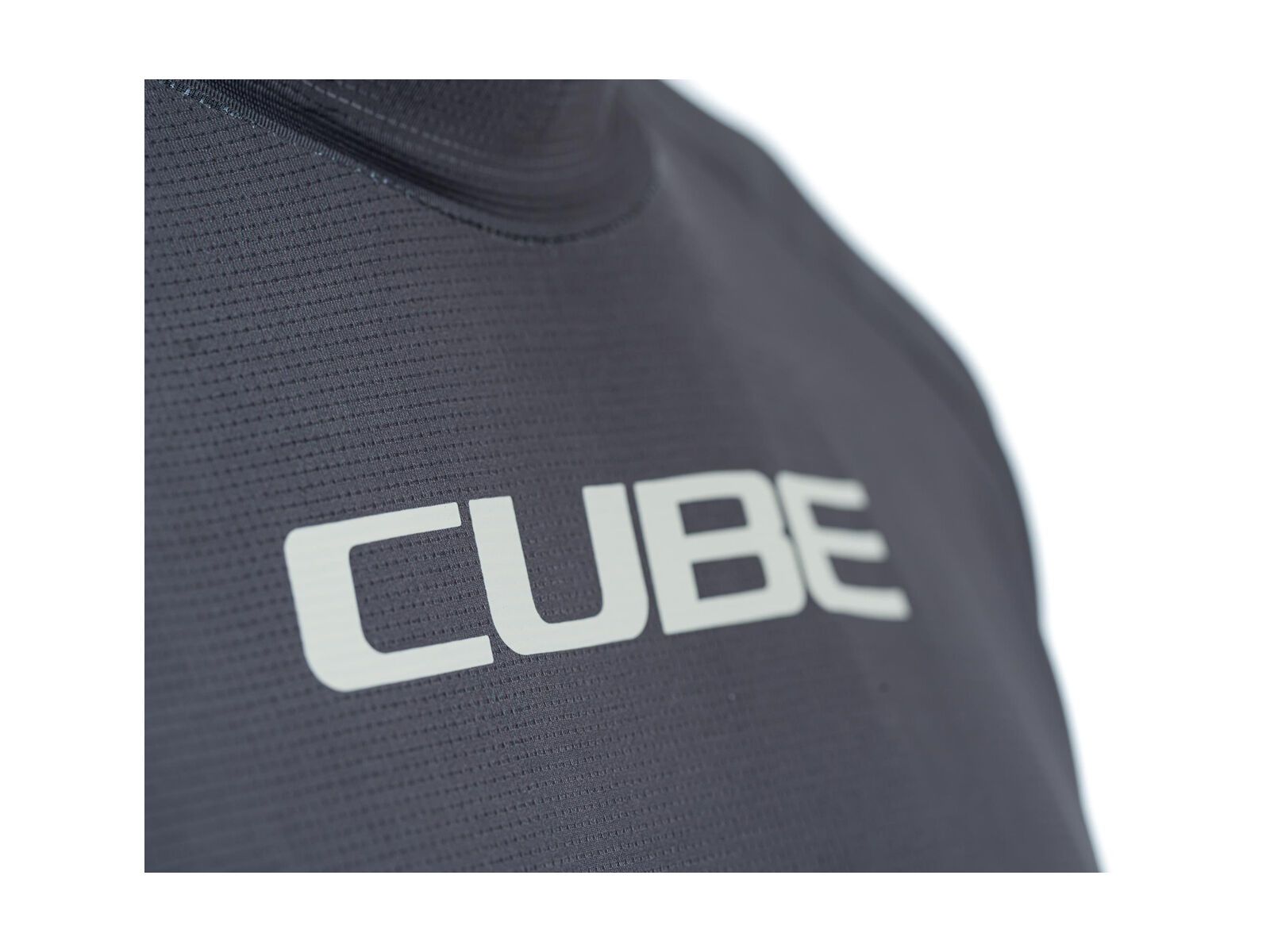 Cube ATX Rundhalstrikot kurzarm, dark grey - Bild 4