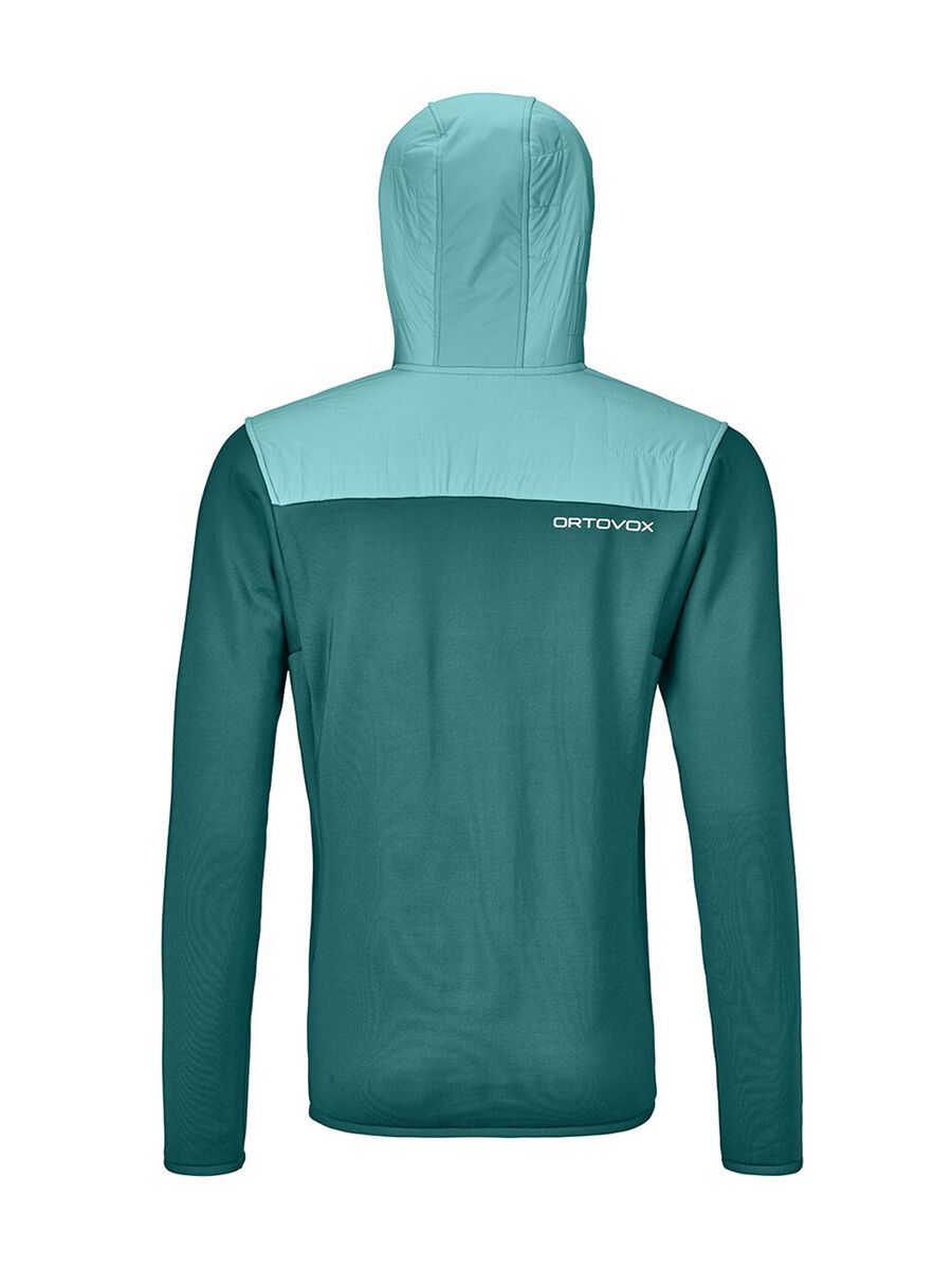 Ortovox Merino Fleece Plus Anorak W, pacific green - Bild 2