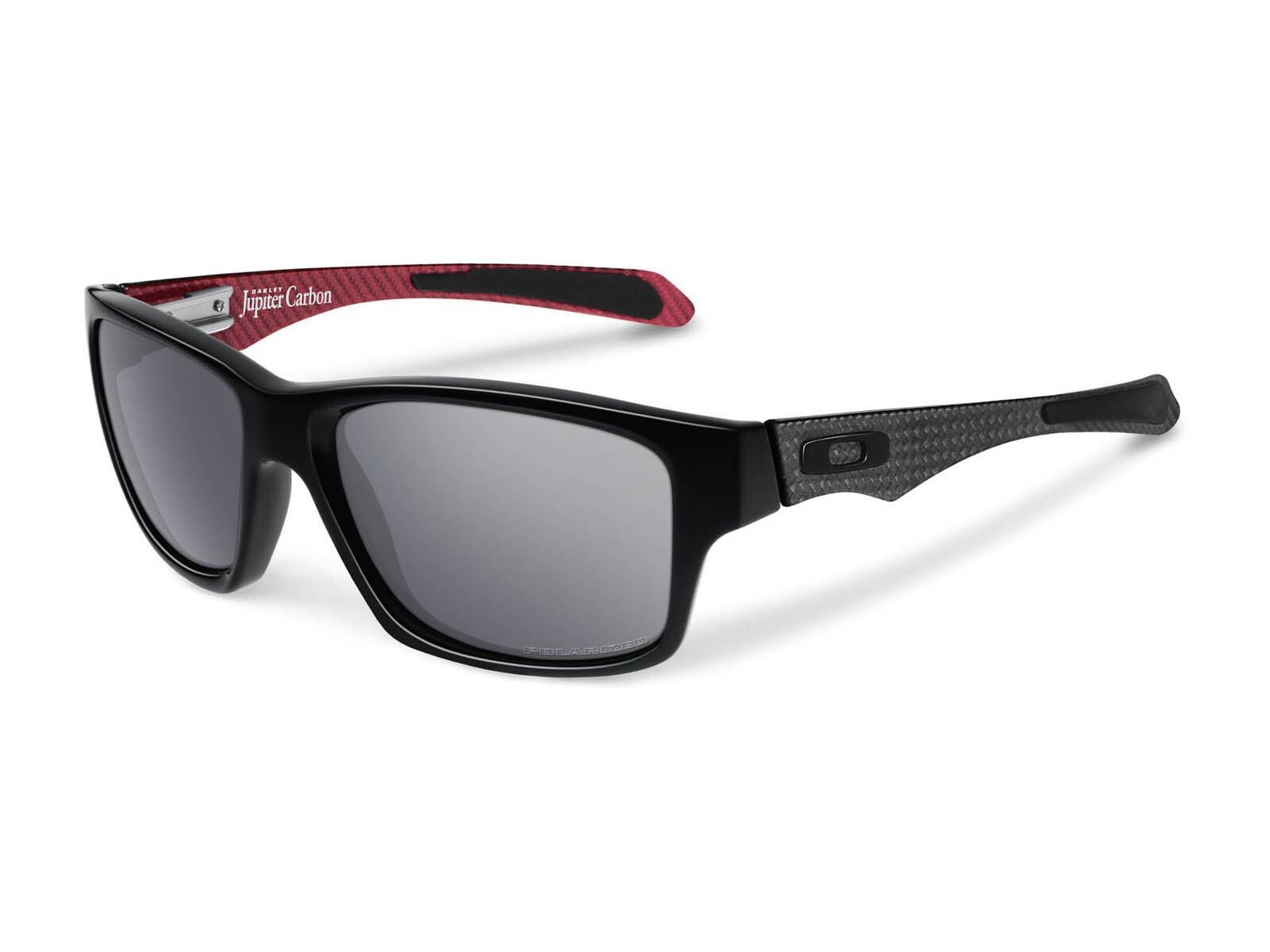 Oakley Jupiter Carbon, Polished Black/Black Iridium Polarized - Bild 1