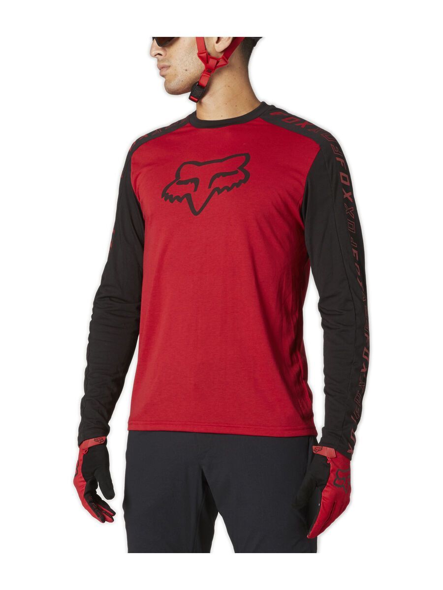 Fox Ranger Drirelease LS Jersey, chili - Bild 3