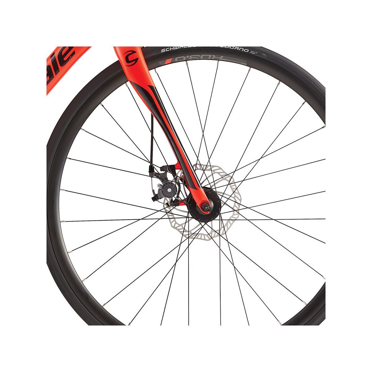 Cannondale Synapse Disc Tiagra 6, acid red w/ jet black, matte - Bild 2