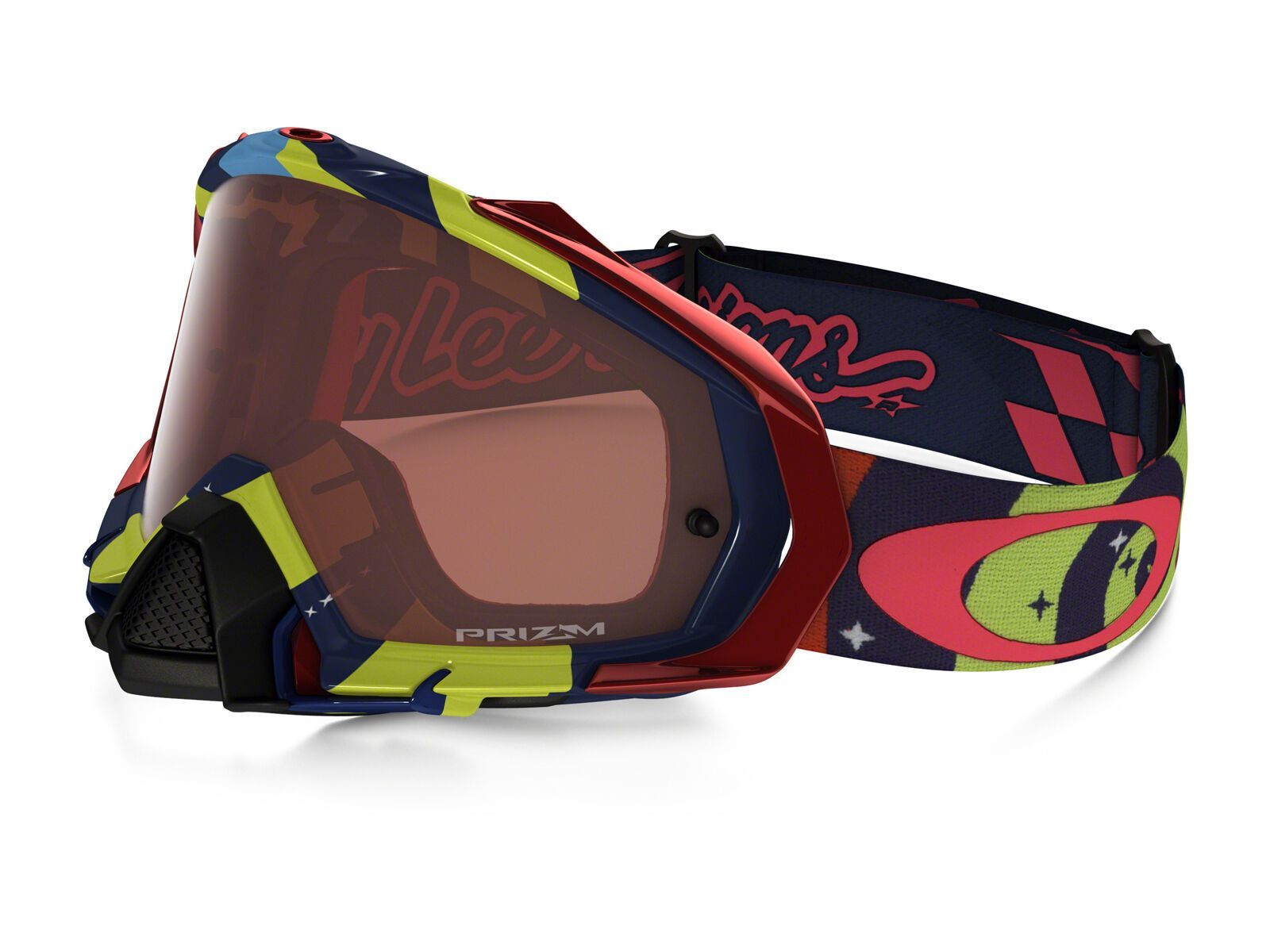 Oakley Mayhem Pro MX Troy Lee Designs Series Prizm, phantom ryb/Lens: prizm mx bronze - Bild 2
