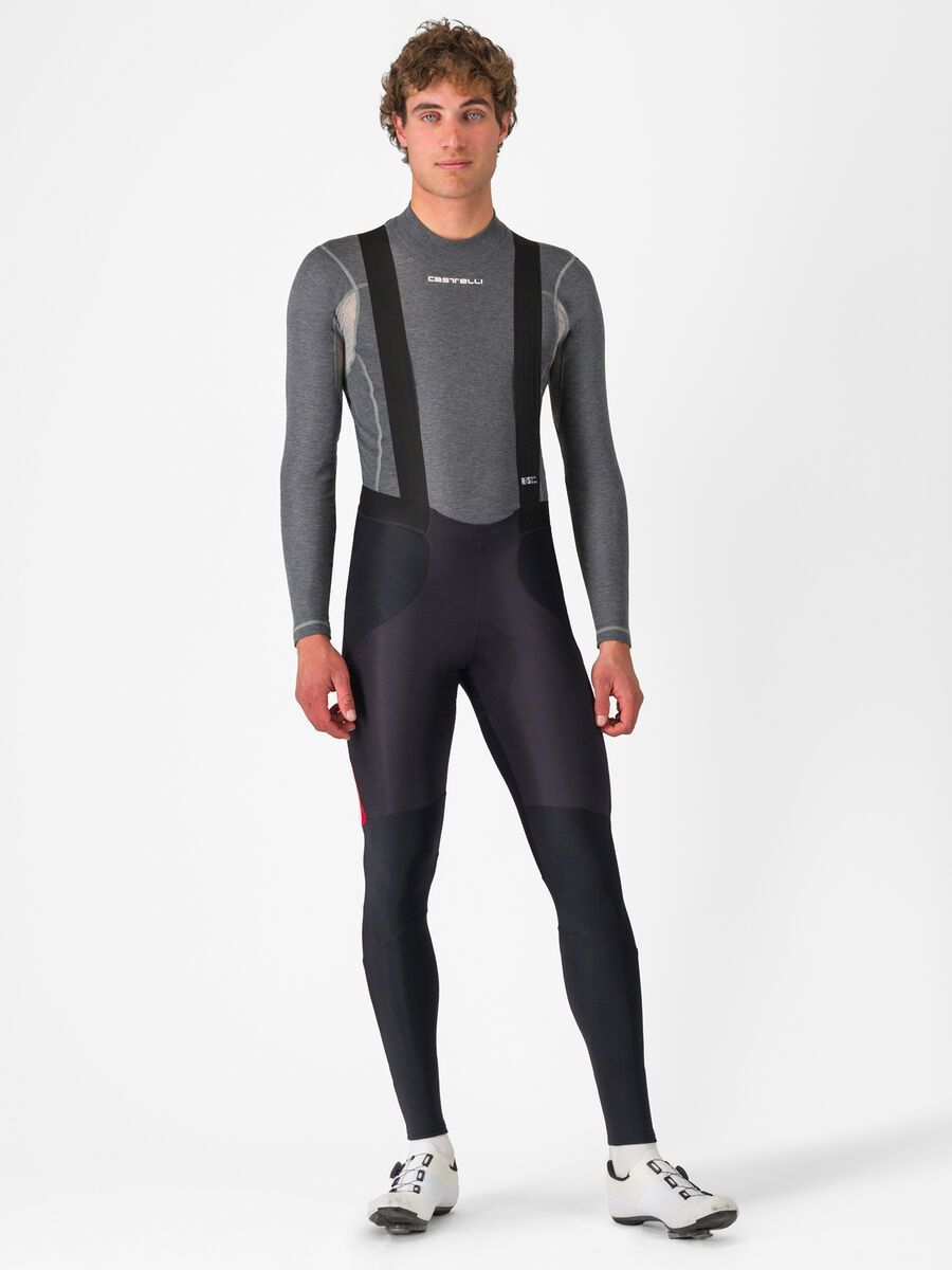 Castelli Sorpasso RoS Bibtight, black red - Bild 8